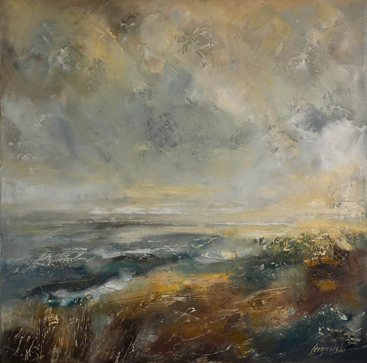 Jaki obraz do salonu japandi